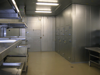 Walk in Cadaver Cooler and Freezer